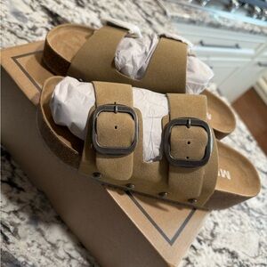 MIA Tan Sandals Comfortable and Versatile